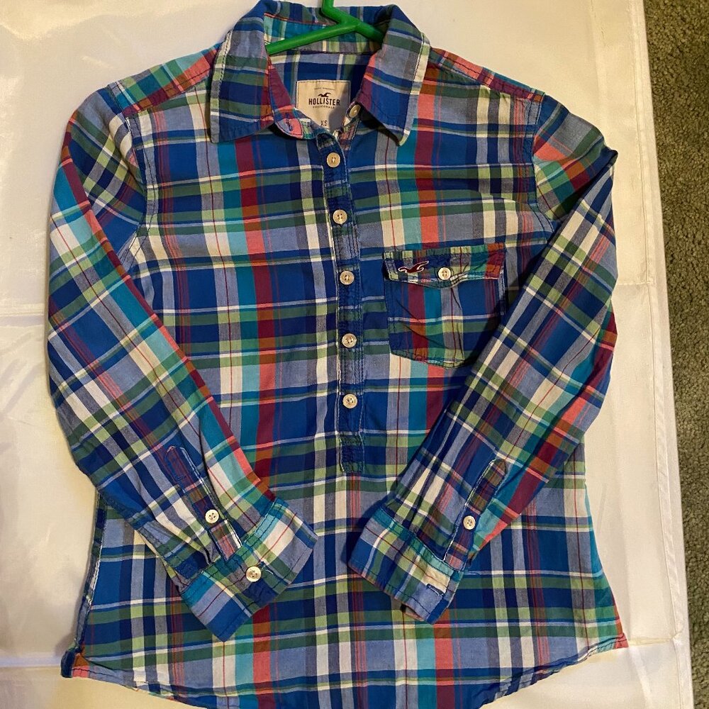 Hollister Women's Button Down Popover Shirt